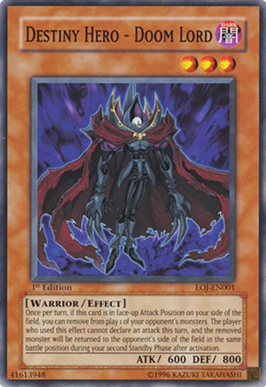 Destiny Hero - Doom Lord | EOJ-EN001